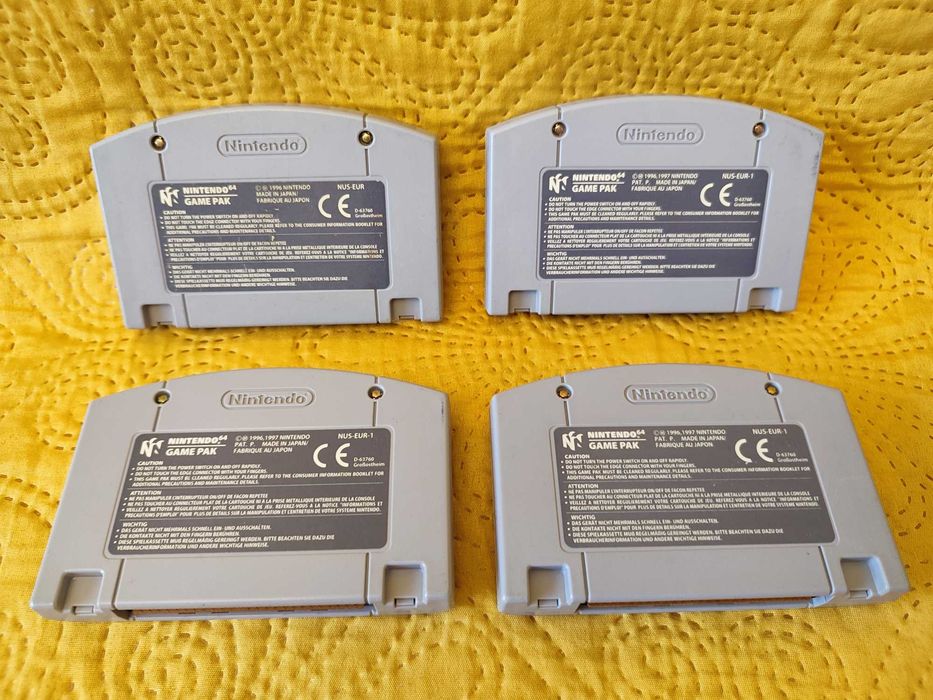 Zestaw 4 oryginalnych gier na konsolę Nintendo 64 (N64) #3
