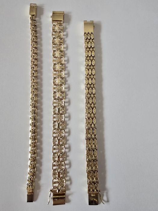 Nowe złote Bransolety Pr. 585 14K