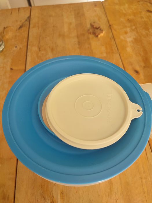 Tampa redonda medidor Tupperware