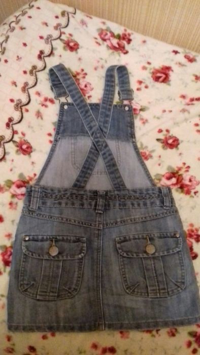 Джинсовый сарафан