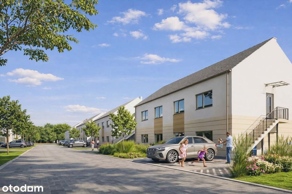 128m²(dwa poziomy: 72m²+ 56m²)+OGRÓD +balkon+m.park.-pod WROCŁAWIEM
