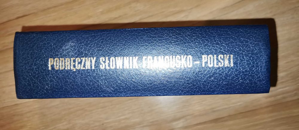 Bardzo gruby słownik francusko-polski ponad 1000 stron