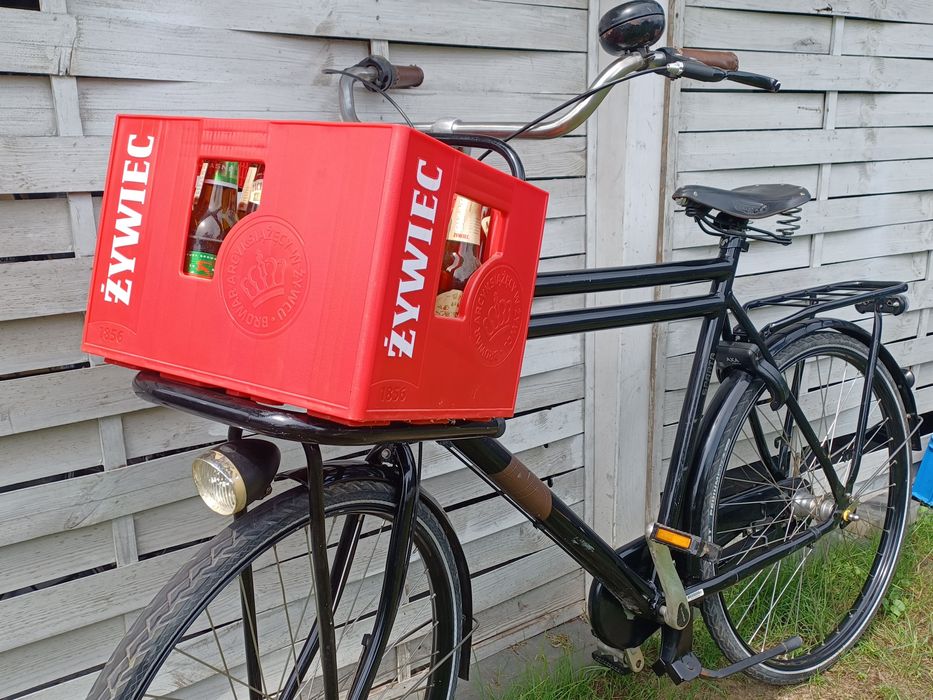 Rower Sparta bagażowy brooks duży 28 oldschool retro vintage shimano