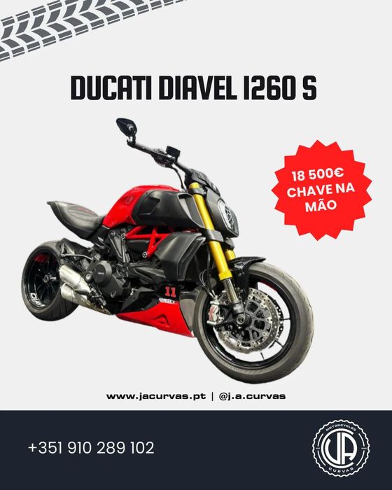 Ducati Diavel 1260S (CAMPANHA EM VIGOR)