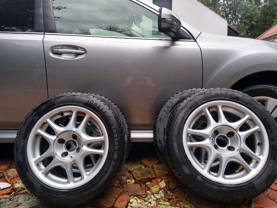 Koła,rozmiar opon 195/55/15. Rozstaw śrub 4x100 do Opel oraz inne mark ...