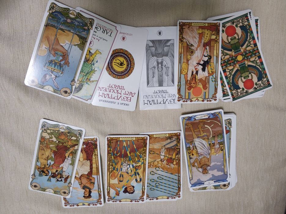 Таро Египетское АРТ НУВО Lo Scarabeo оригинал Италия без коробки