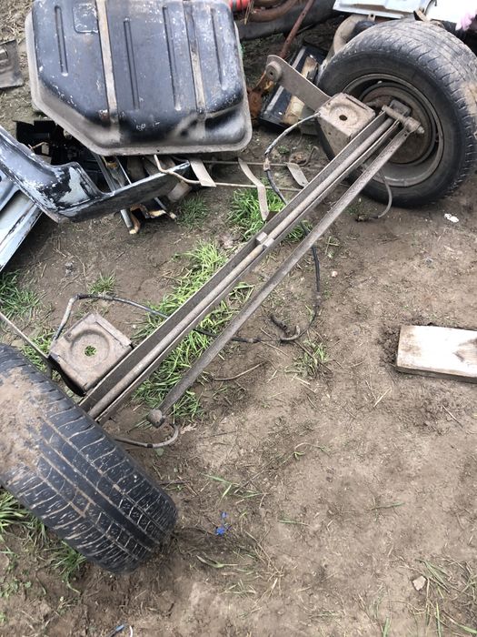 Задня балка в зборі азлк 2141 причіп, 2109, 2108