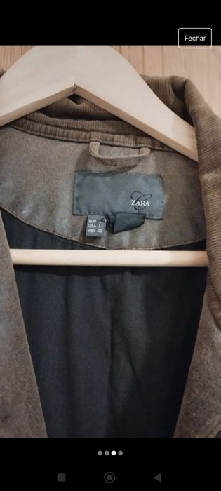 Casaco Zara L em bom estado