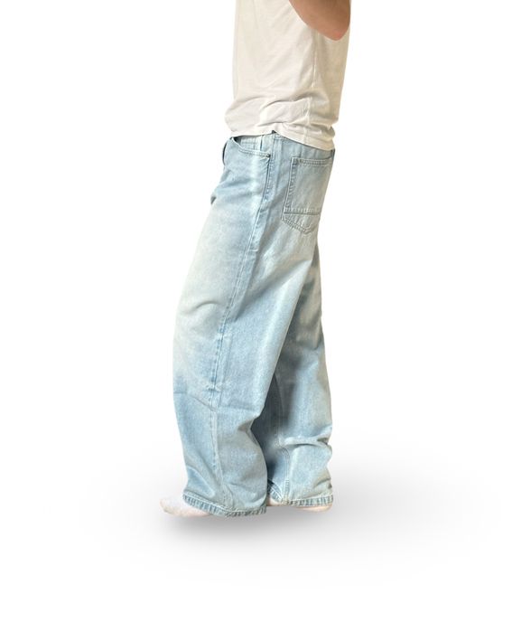 Джинси Бершка Super Baggy Jeans Skater Широкі джинси bershka беггі