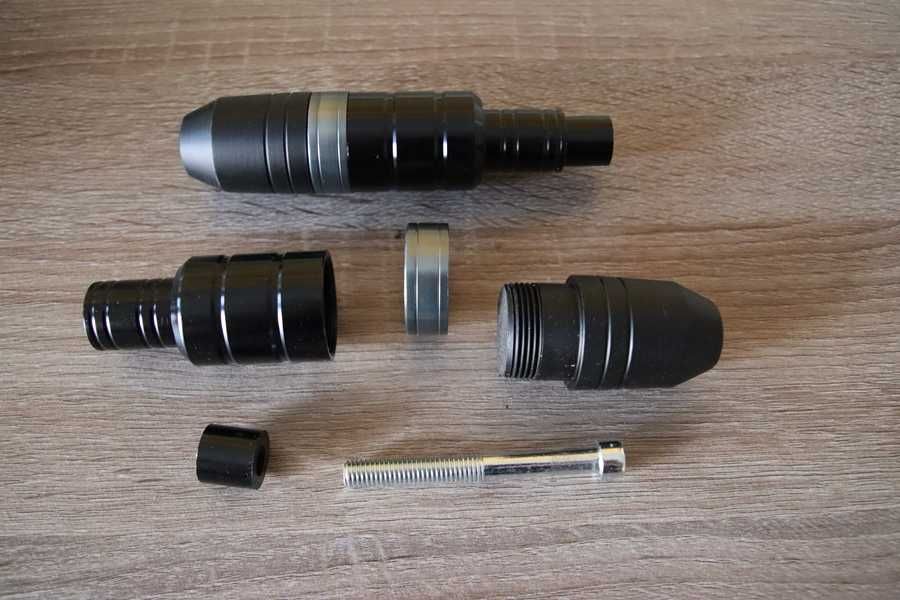 "Cogumelo" proteção M8 para motociclo e scooter (8 mm furação)-1 par