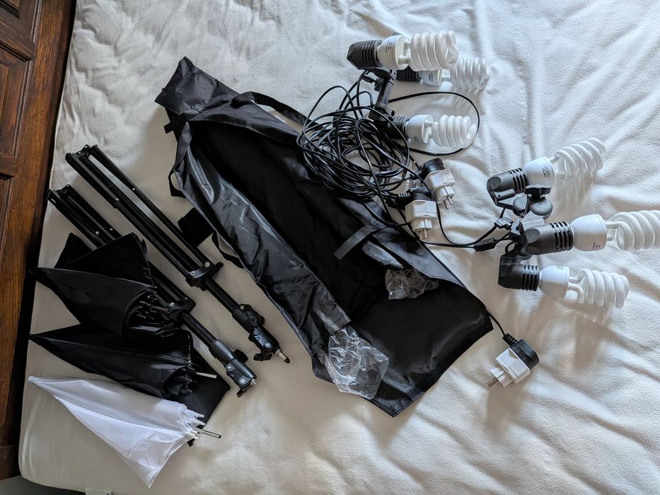 Estudio de fotografia mesa