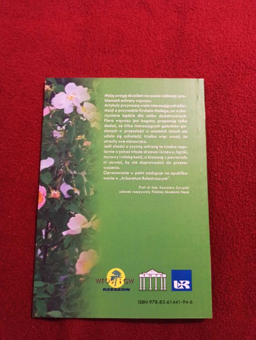 Książka: "Przyroda Kruhela Małego w Przemyślu".