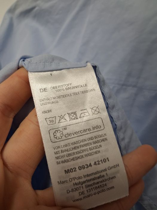 Marc O'Polo koszula błękitna damska XL