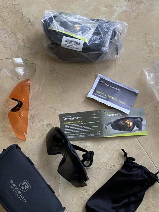 Баллистические защитные очки Revision Sawfly R3 MAX