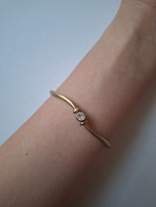 Bransoletka Vintege z kryształkiem