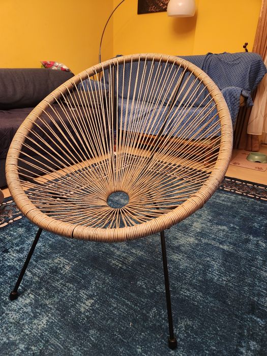 FOTEL ŻYŁKOWY, krzesło ogrodowe