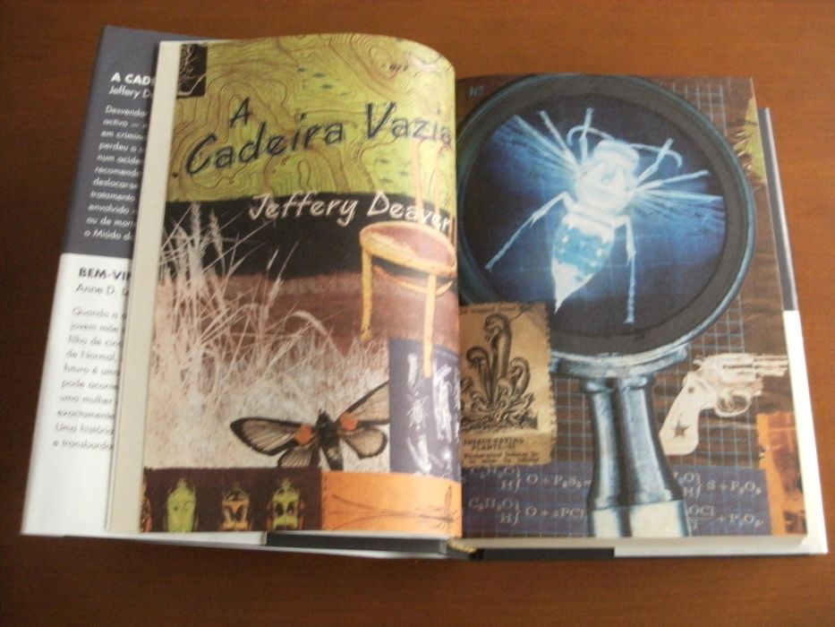 Livro com quatro histórias