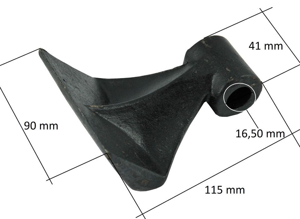 Nóż bijak do kosiarki bijakowej EFGC EFGCH EFGCH-K 16mm 800g (700g)