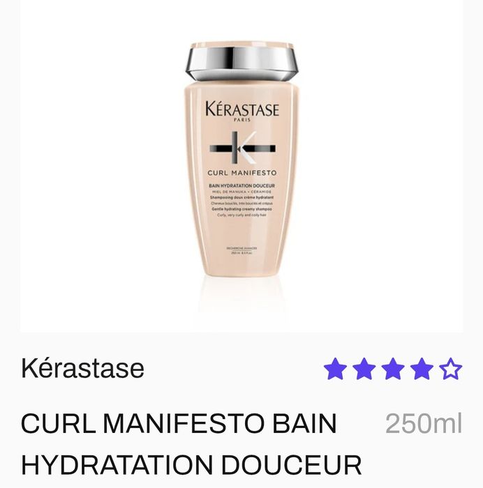 Gama Kerastase Curl Manifesto
