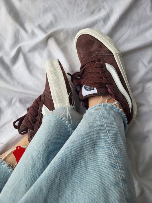 ТОП! Vans KNU Skool Brown White 36 - 41