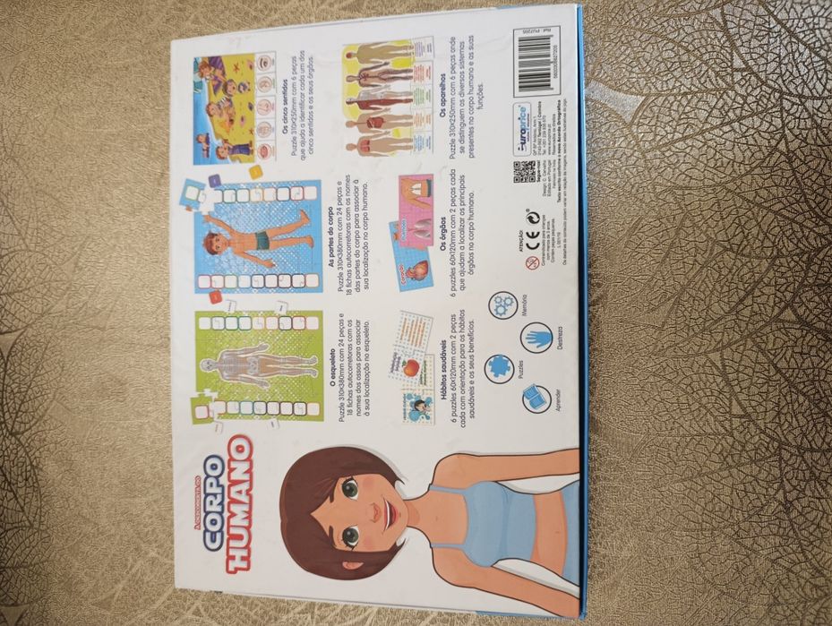 Á descoberta do corpo humano (puzzle)