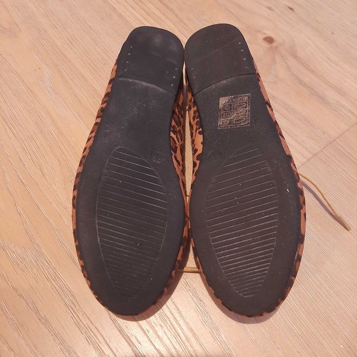 NOVOS Sapatos Miss Yes Camurça Padrão Leopardo T.36
