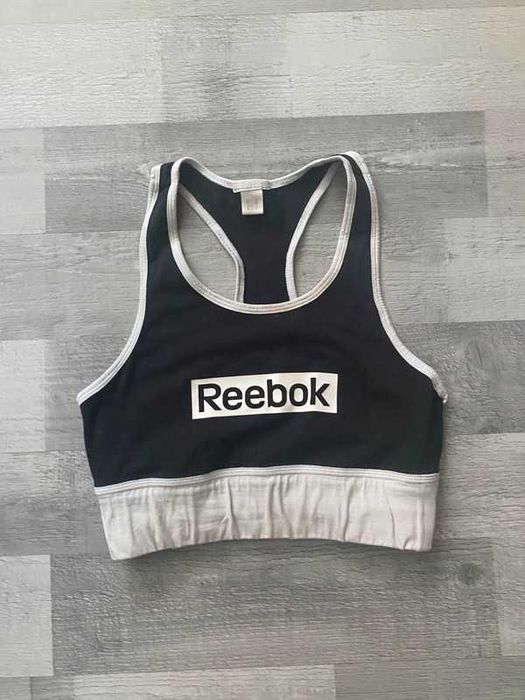 Stanik biustonosz sportowy do biegania Reebok XS S Linear