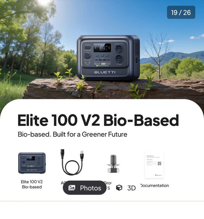 BLUETTI elite 100 v2 НОВА з Австрії (на ринок ЄС), гарантія!