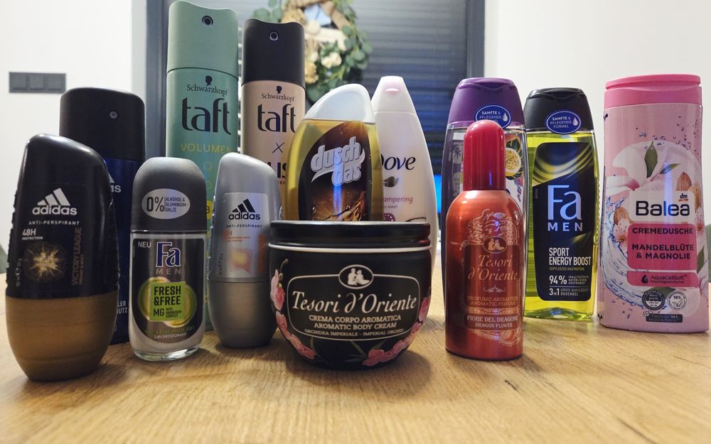 Likwidacja Kosmetyki Nivea FA Rexona Dove Adidas Tesori Elkos CD Balea