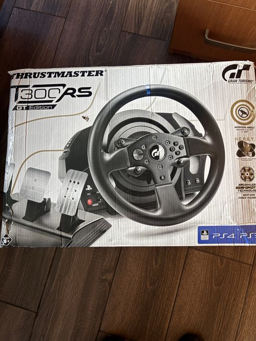 Kierownica Thrustmasters T300 wraz z pedalami dodatkowo kierownica f1