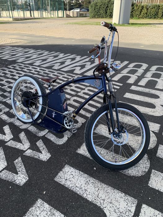 Bicicleta Elétrica 1500W | Estilo Chopper | 50km/h | Belém