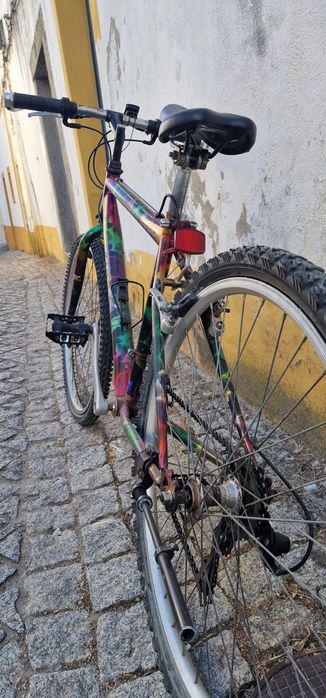 Bicicleta multicolor