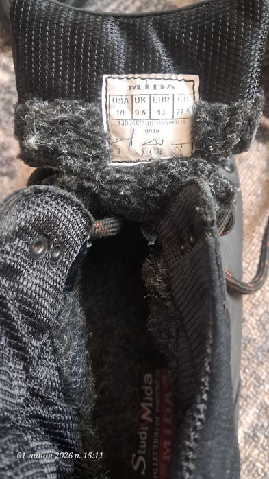 Зимние ботинки MIDA.43 р.