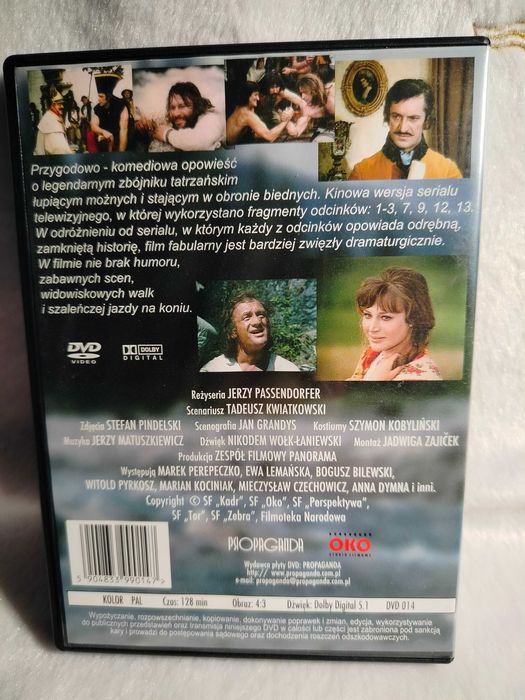 Janosik DVD film fabularny