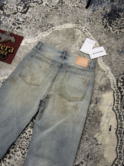 Джинсы Acne Studios bootcut relaxed fit jeans 2021 акне студио flared