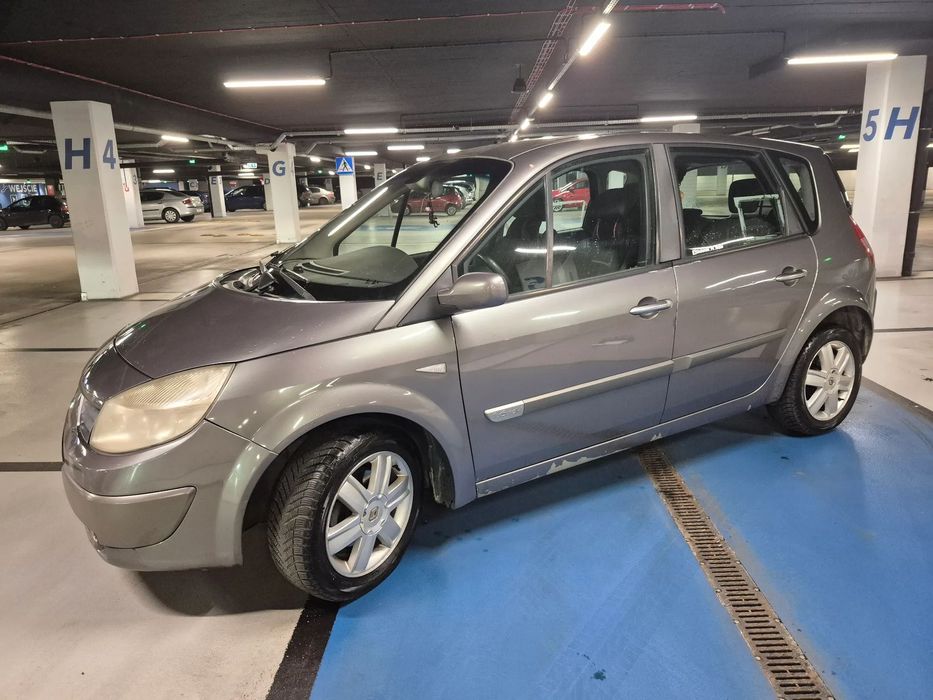 Renault Scenic Renault Scenic 2004, 1.6 Benzyna + LPG, Przegląd 12.2026, 274tys