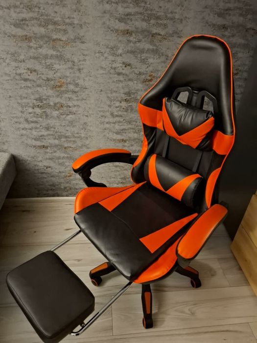 Krzesło gamingowe z masażem