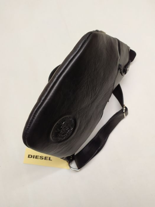 Сумка мужская кожаная, через плечо DIESEL