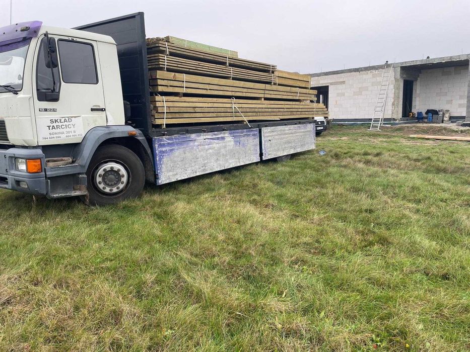 Więźba dachowa, drewno konstrukcyjne, C24, Kvh, Bsh,  strugane,