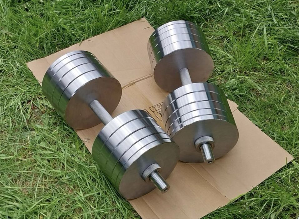 Металеві гантелі від виробника Гантели разборные, сталеві розбірні