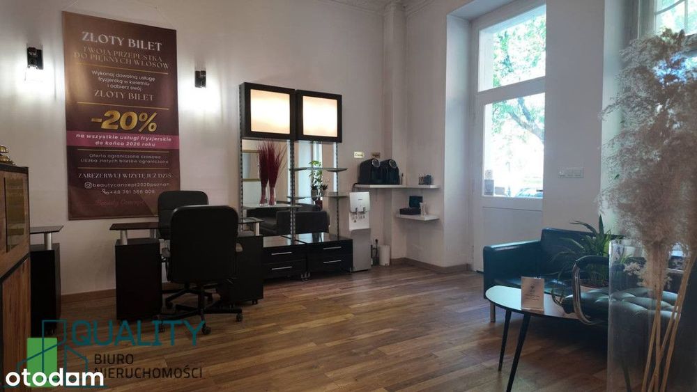 Lokal Usługowy w Centrum Poznania - Branża Beauty