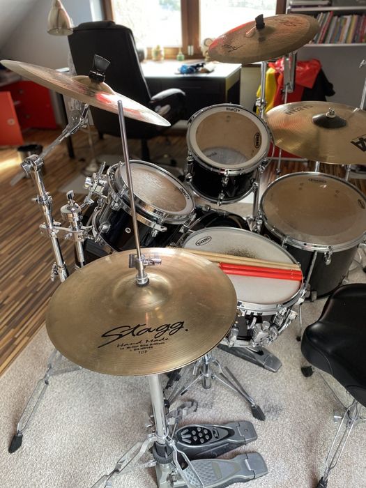 Perkusja DDrum Dominion DM ASH 522 + akcesoria pełen komplet