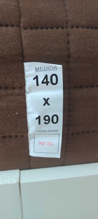 Colchão casal 140x190