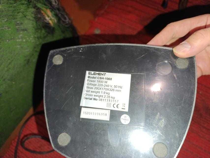 Тепловентилятор ELEMENT CSH-1060