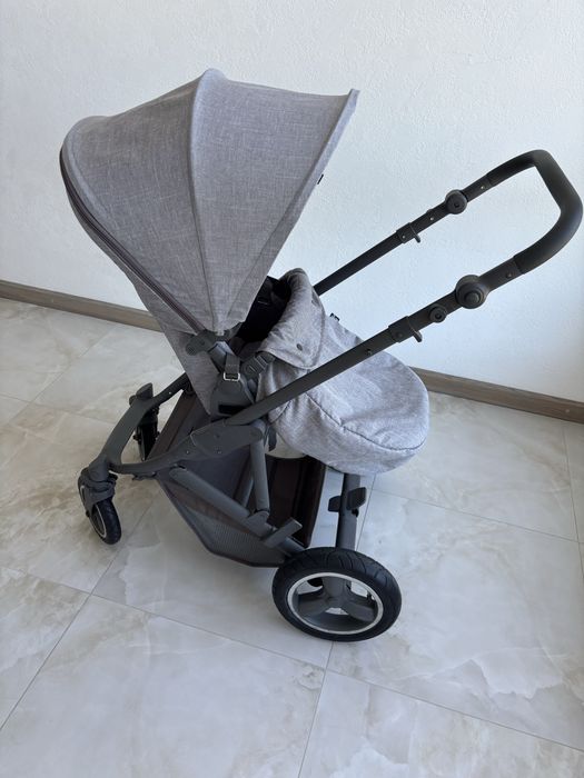 Коляска 2 в 1 Circle Catania 4 Air (Woven Grey)