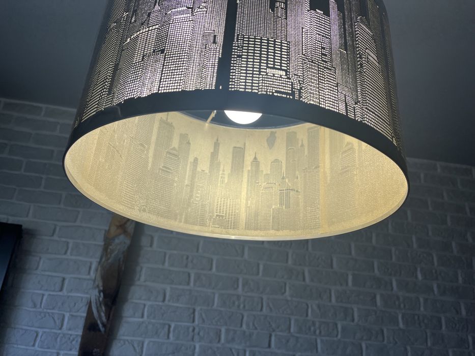 Lampa Miasto Nocą