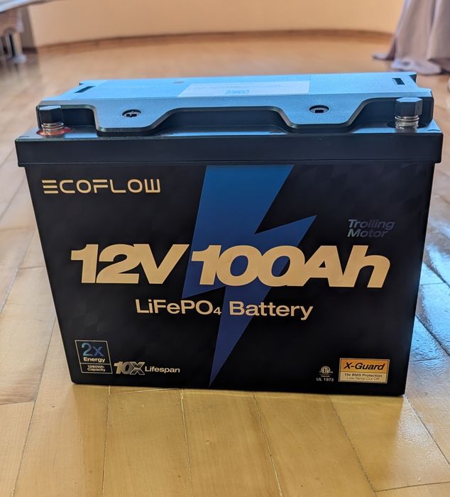 EcoFlow 12V 100Ah Акумулятор