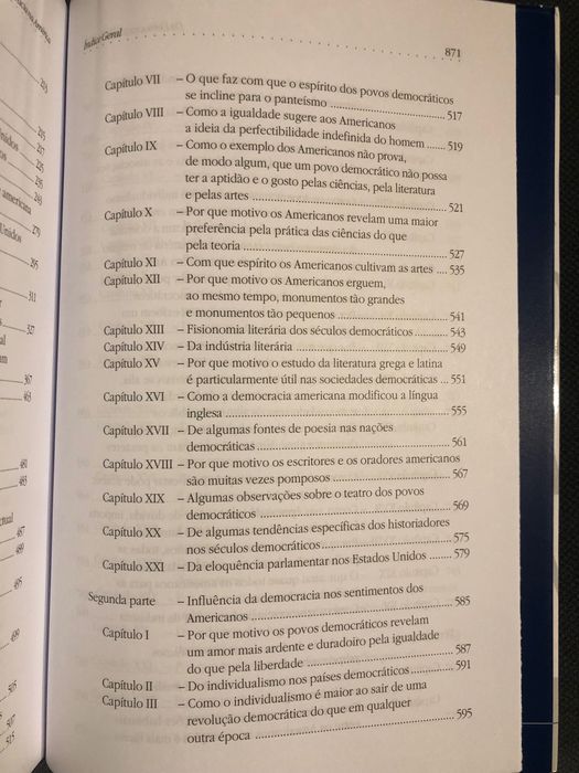 Tocqueville - Da Democracia na América