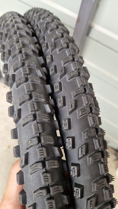 Komplet nowe opony Schwalbe Smart Sam 29x2.25 z paskiem odbalskowym mtb