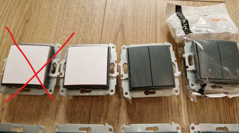 Zestaw przełączników do rolet zewnętrznych Karlik Mini - 10 szt